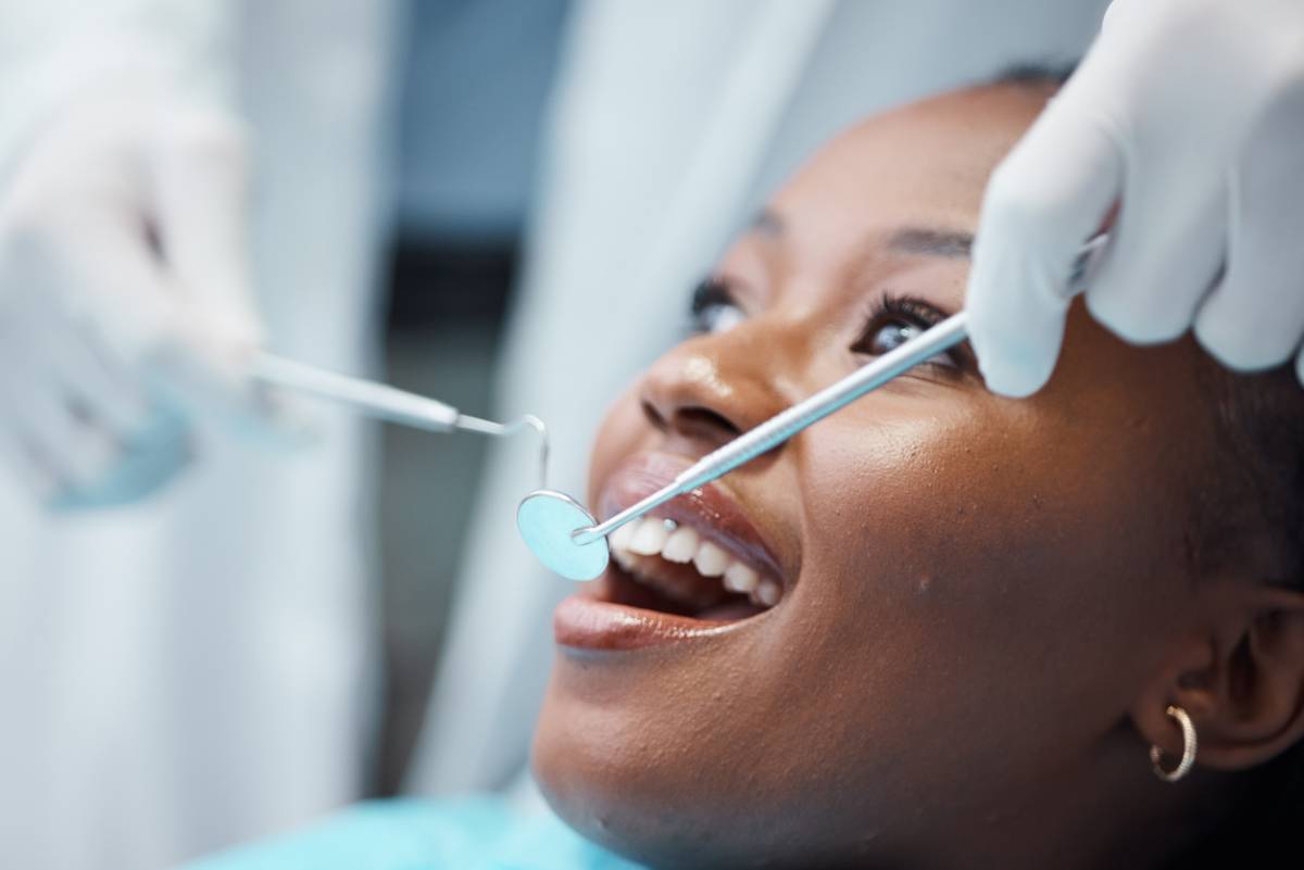 concept of benefits of having your teeth professionally cleaned